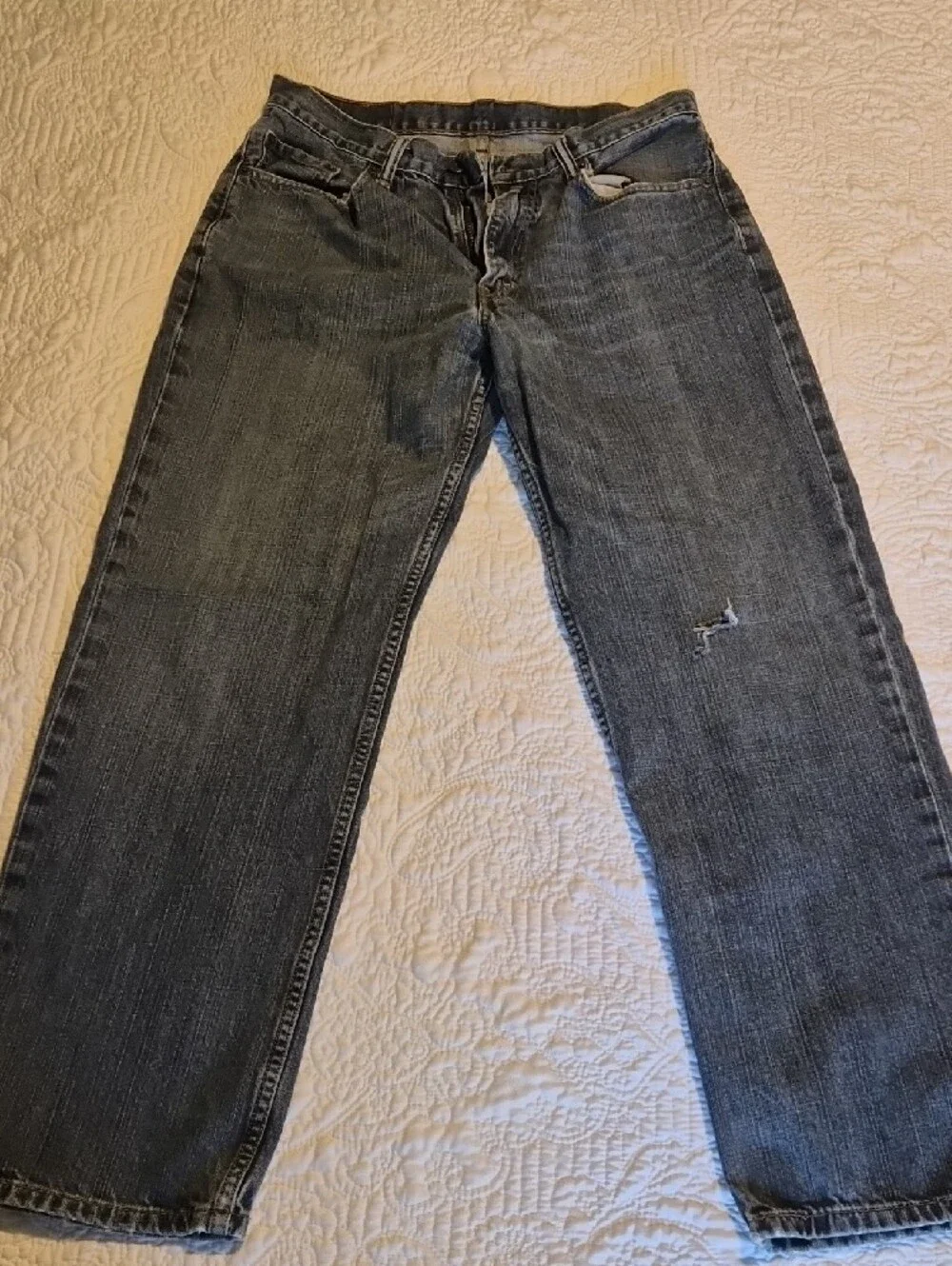 Levi's Men's Relaxed Fit Jeans - Blue Denim 33x32